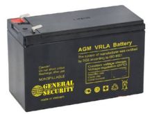 Аккумуляторная батарея General Sequrity GS 6-12 Напряжение 6 B - 12 Ah General Security GS 6-12 фото, купить, цена, магазин